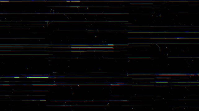 Digital glitch screen distortion rgb noise vhs overlay