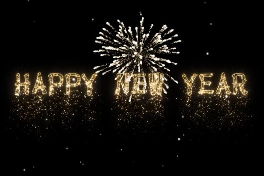 happy new year fireworks
