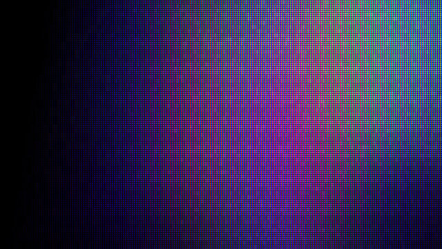 Futuristic Neon Gradient Background. Active-matrix Pink, Purple and Cyan LED Display Image. 