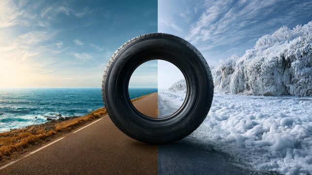 All Season Tire Between Coastal Sunshine and Snow