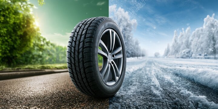 Versatile Wheel Bridging Sunny and Snowy Roads