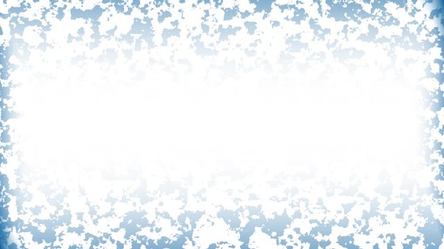 Abstract Blue Grunge Frame Border Motion Graphic Background
