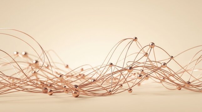 Delicate abstract background with soft pink and beige color palette