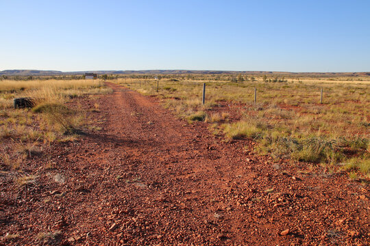 countryside around devils marbles in central australia