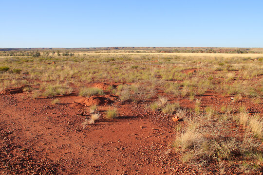 countryside around devils marbles in central australia