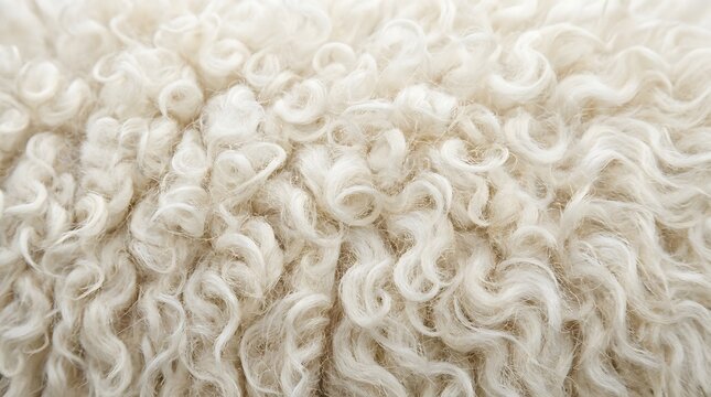 Soft white sheep wool texture background for textile design and