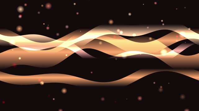 abstract yellow background with bubbles