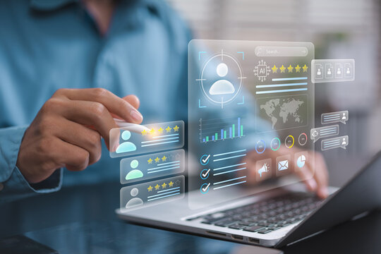 Customer Feedback Analytics and AI Powered CRM Software for Customer Satisfaction Monitoring, Review Management and Experience Insights with Digital Rating Dashboard for Business Service Optimization