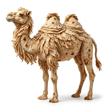 8.Camel Bread Texture Art.