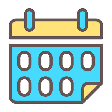 Calendar Vector Icon Design