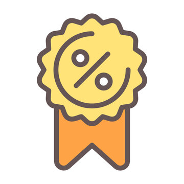Discount Badge Vector Icon Design