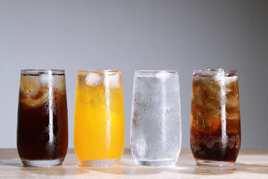 Soft drinks and fruit juice mixed with soda high in sugar have a negative effect on physical health
