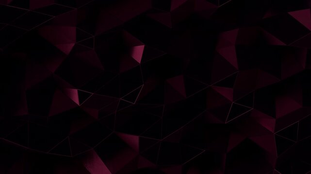 Dark Abstract Geometric Background Modern Low Poly Pattern Texture