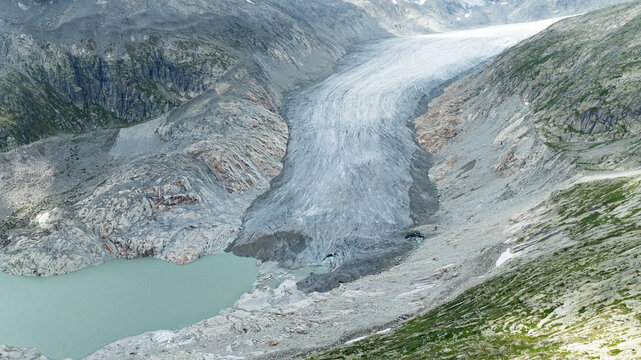 Rhonegletscher am Furkapass