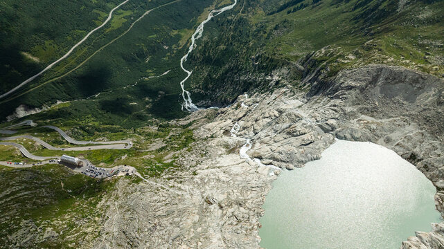 Rhonegletscher am Furkapass