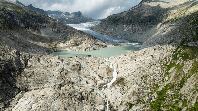 Rhonegletscher am Furkapass
