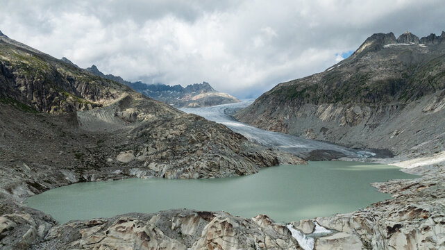 Rhonegletscher am Furkapass