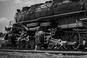 old steam locomotive © Sandra J Photography