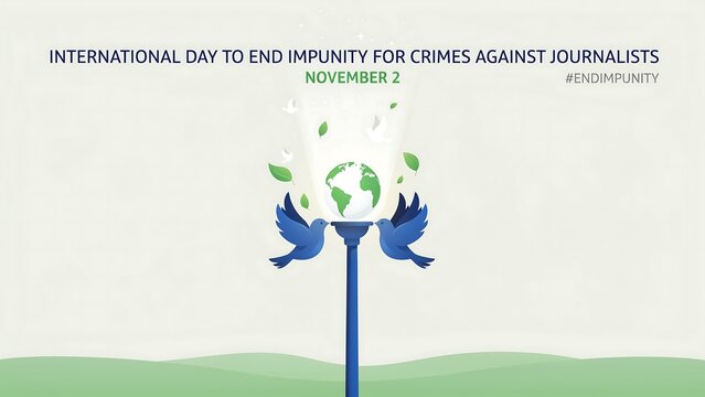 International day to end impunity for journalists illustration