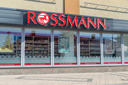 Mielec, Poland - July 26, 2026: Rossmann drugstore in Poland.