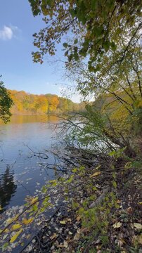  lake in autumn