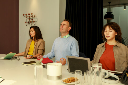 Group Takes Part in Mindfulness Session