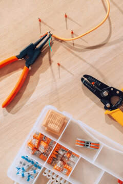 Electrical Work Concept