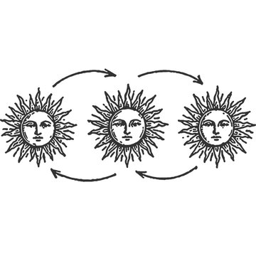 Ideology We Inherited Vintage Illustration Vector