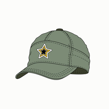 baseball cap vector illustration