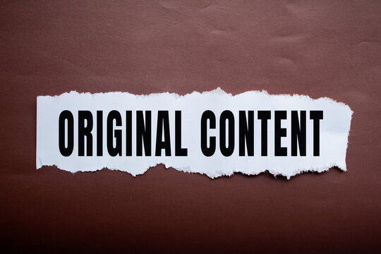 Original Content Concept for Creative Media and Digital Publishing
