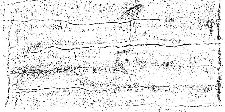 Scratched and Cracked Grunge Urban Background Texture Vector. Dust Overlay Distress Grainy Grungy Effect. Distressed Backdrop Vector Illustration. Isolated Black on White Background. EPS 10.
