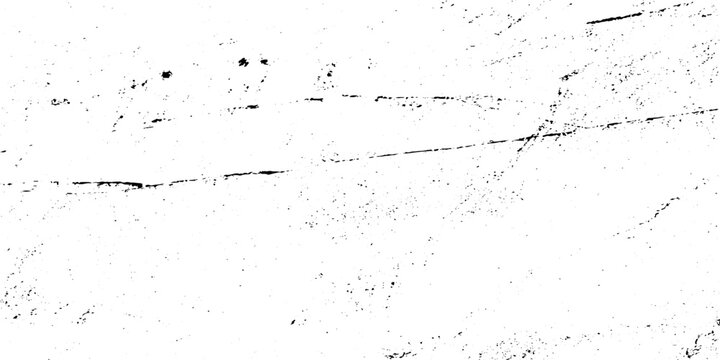 Scratched and Cracked Grunge Urban Background Texture Vector. Dust Overlay Distress Grainy Grungy Effect. Distressed Backdrop Vector Illustration. Isolated Black on White Background. EPS 10.