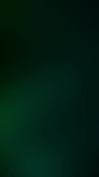 Dark aurora green and teal abstract background, vertical 9:16, moving blurred gradient light, seamless loop