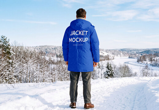 Winter Jacket Mockup