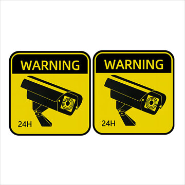 security camera vector illustration