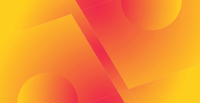 Abstract Gradient Flowing Curved Shapes Diagonal Lines Vector Background Horizontal Modern Vibrant Warm Tones Geometric Illustration Template Editable Design