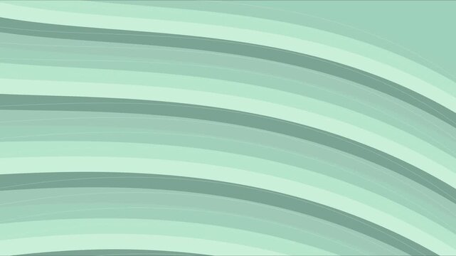 Ondulations de tissu vert menthe avec ombres douces