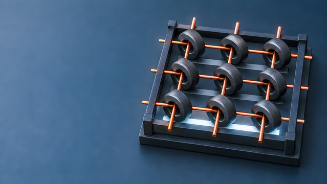 Magnetic Core Memory Concept with Copper Wire Grid and Copy Space