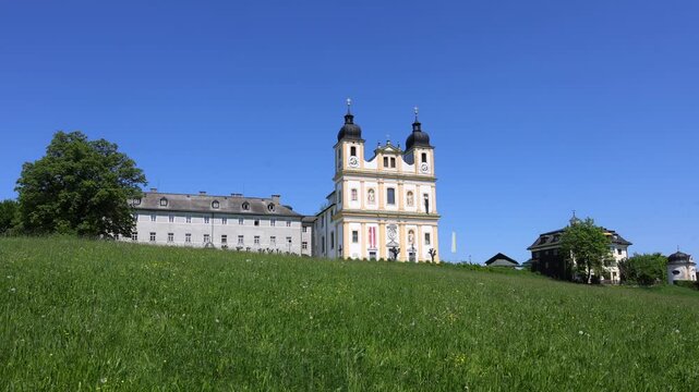 Maria Plain pilgrimage church, baroque church, Bergheim near Salzburg, Flachgau, Salzburger Land, Austria