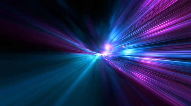 Futuristic High Speed Light Motion Abstract Technology Background