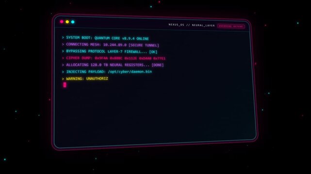 Terminal code typing on multiple digital programming screens