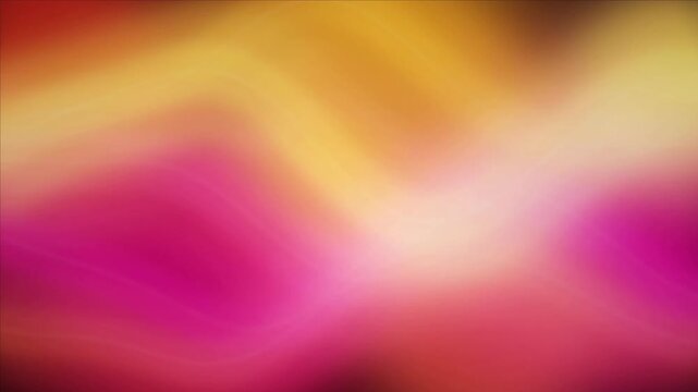 Abstract Wavy Gradient Motion Background with Yellow and Red Colors, Flowing Liquid Waves, Smooth Color Transitions, Vibrant Gradient Animation