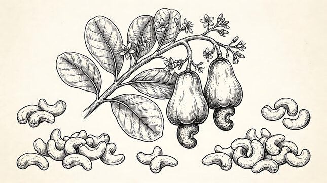 Cashew Dried