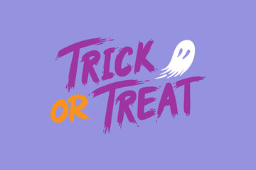 Trick or treat word, greeting typography © Rawpixel.com