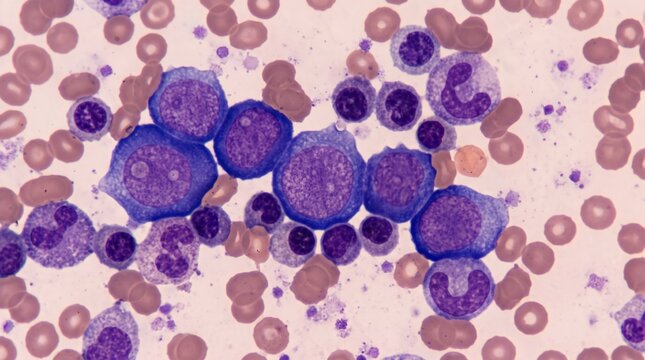 Megaloblasts in Bone Marrow Aspirate