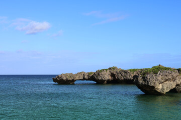 恩納村の海。 © mark.f