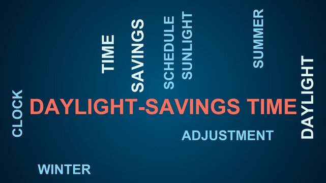 Daylight-Savings Time Word Cloud