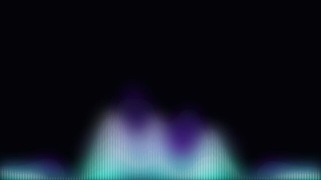 Abstract colorful light effects rising on a dark background, creating a futuristic and technological visual for various digital projects