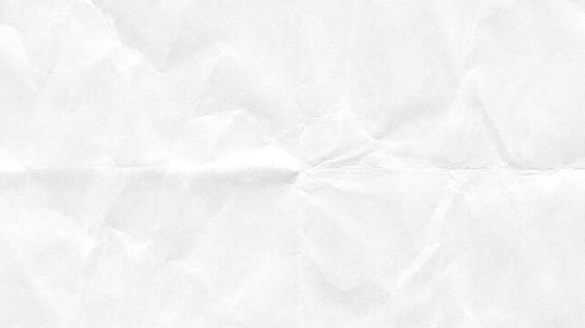 Paper texture background loop, grunge texture background. Crumpled white paper texture pattern stop motion animation, wrapping old paper texture background video Paper, animated paper texture 