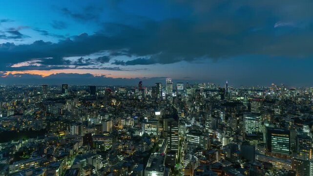 東京風景・タイムラプス
